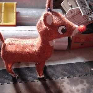 pre-lit rudolph the red nose reindeer